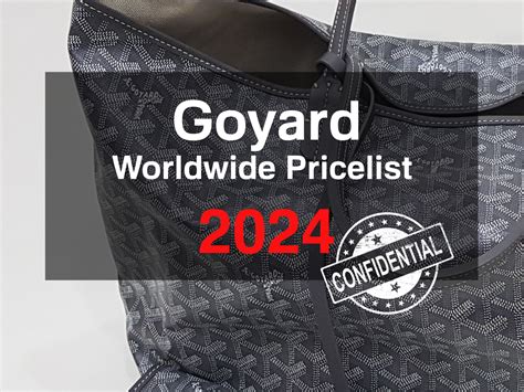 goyard mens bag cheap|goyard price list 2024.